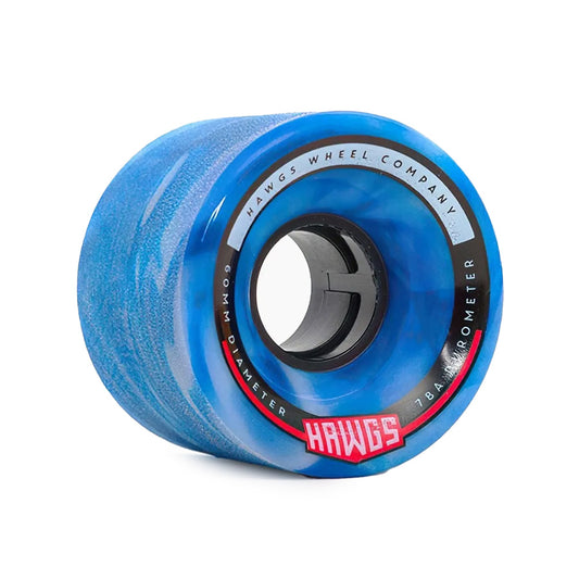Landyachtz Chubby Hawgs Blue Stone Ground 78a Wheels 60mm