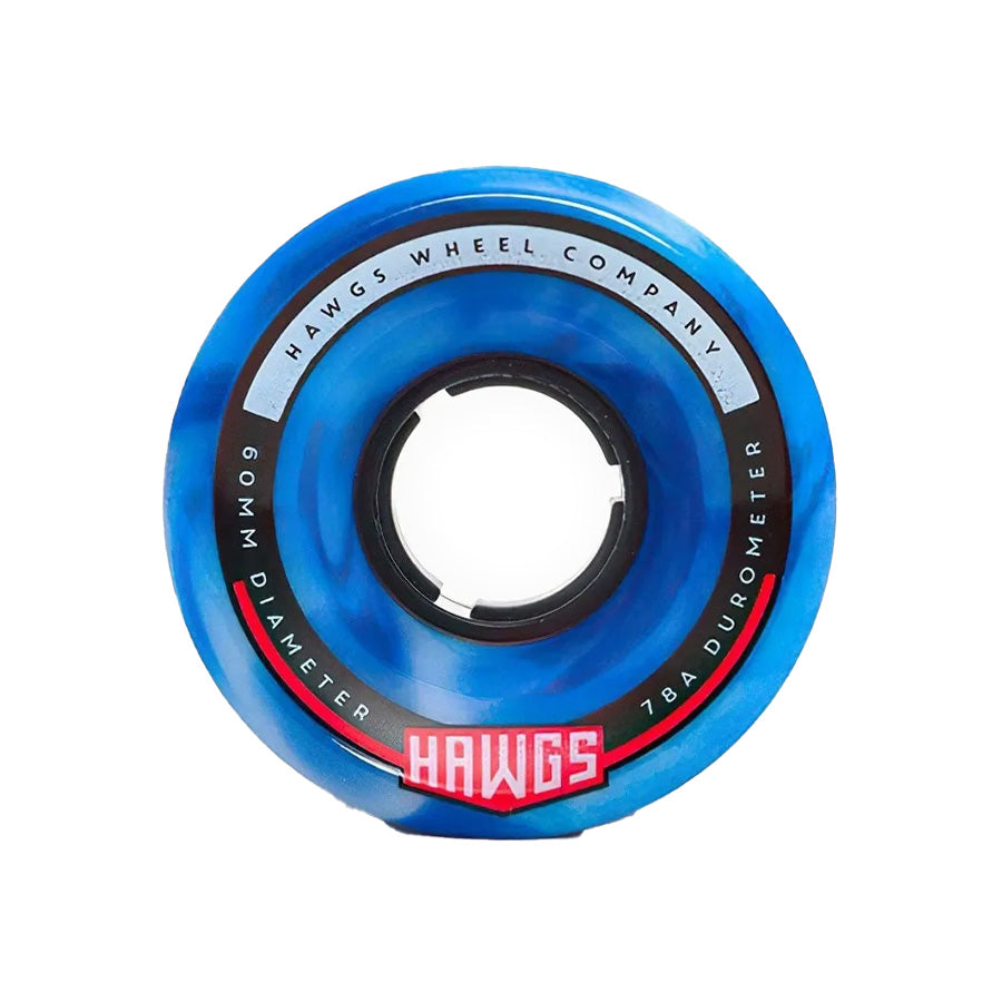 Landyachtz Chubby Hawgs Blue Stone Ground 78a Wheels 60mm