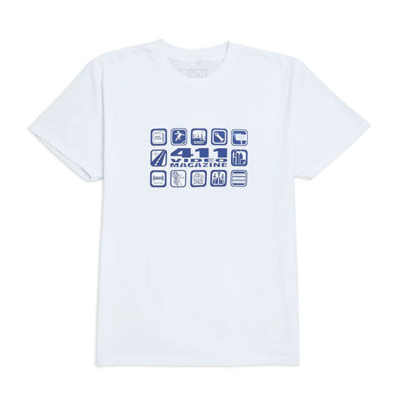 Heritage 411 Icons T-Shirt White