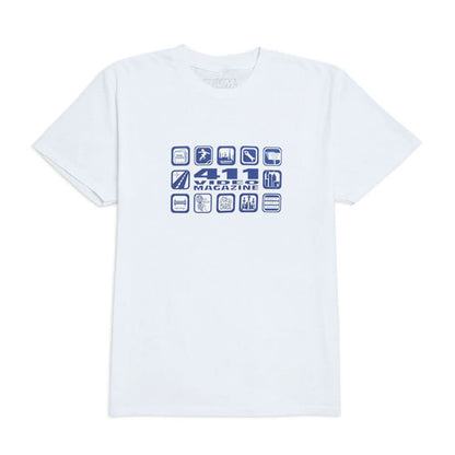 Heritage 411 Icons T-Shirt White