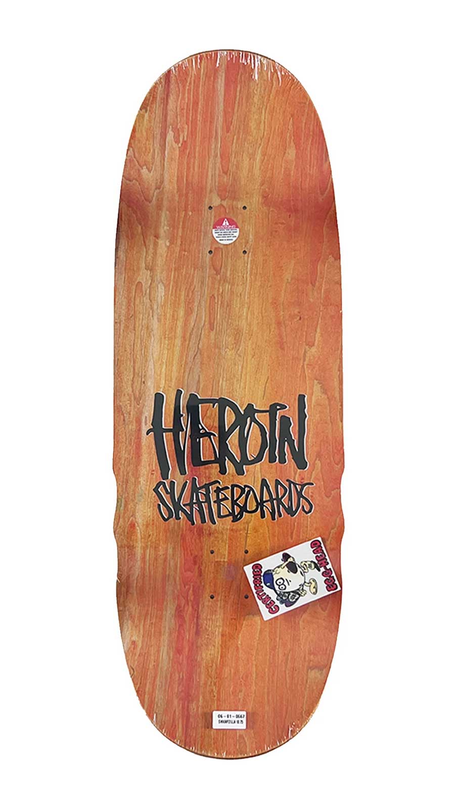 Heroin Swampy's Wide Boy Deck 10.75"