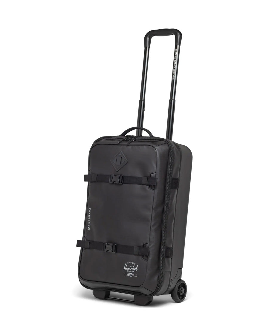 Herschel All Season Hybrid Roller Bag Large Carry On Black