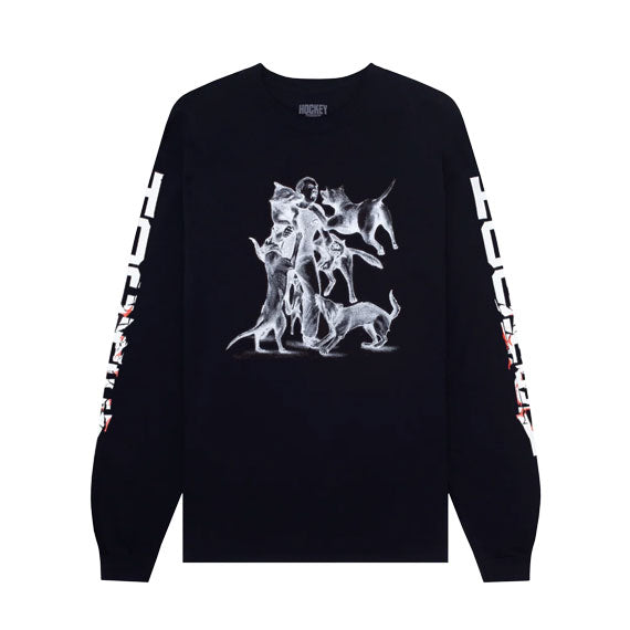 Hockey Incoming Long Sleeve T-Shirt Back