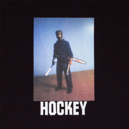 Hockey Weapon Man T-Shirt Black