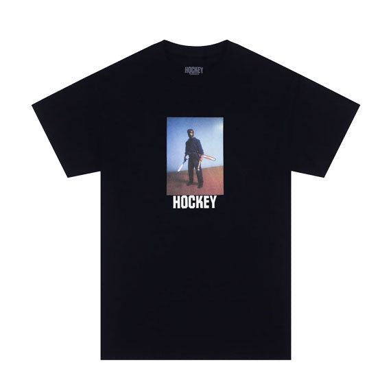 Hockey Weapon Man T-Shirt Black