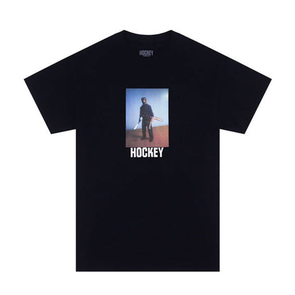 Hockey Weapon Man T-Shirt Black