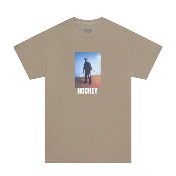 Hockey Weapon Man T-Shirt Khaki