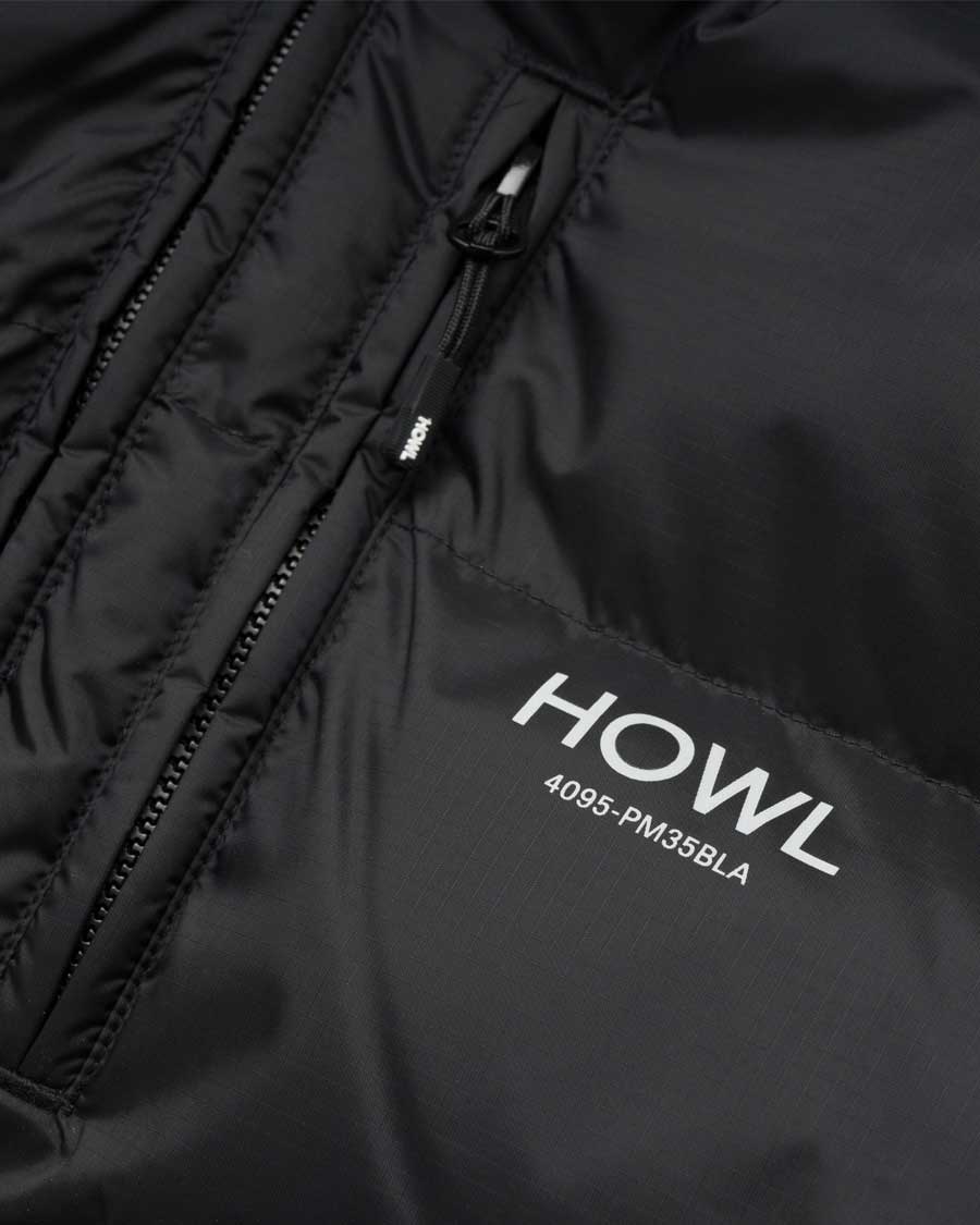 Howl Men's Puffy Jacket Black 2026