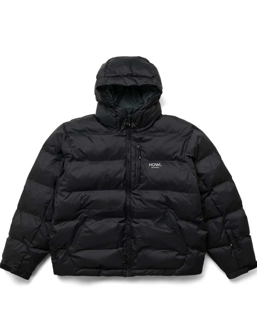 Howl Men's Puffy Jacket Black 2026