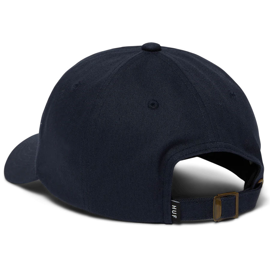 Huf Atelier Crest 6 Panel Cap - Navy