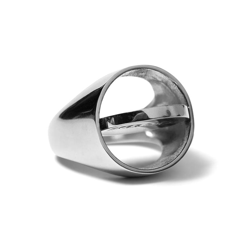 Huf Good Luck Flip Ring Silver