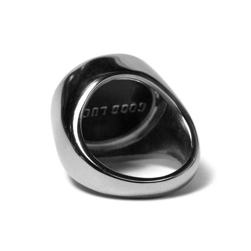 Huf Good Luck Flip Ring Silver