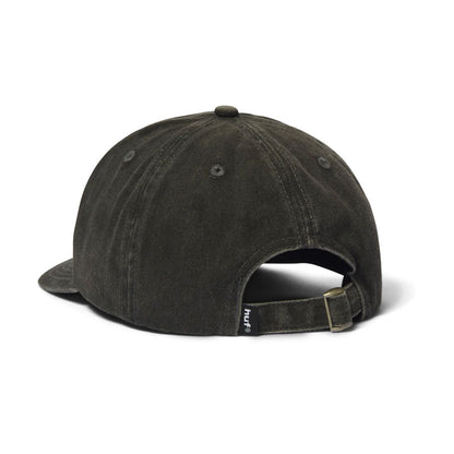 Huf Sol Denim 6 Panel CV Washed Hat Washed Black