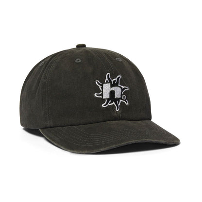 Huf Sol Denim 6 Panel CV Washed Hat Washed Black
