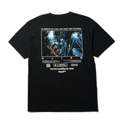 Huf x Alien Scream T-Shirt Black