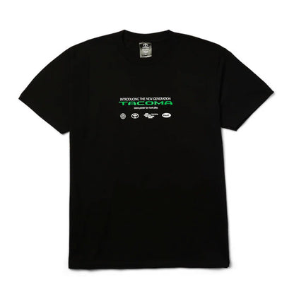 Huf x Toyota New Generation T-Shirt Black