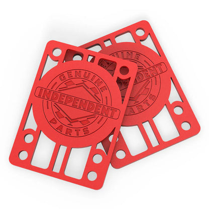 Independent 1/8" Riser - Red