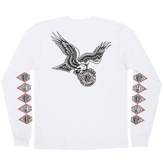 Independent BTG Eagle Long Sleeve T-Shirt - White