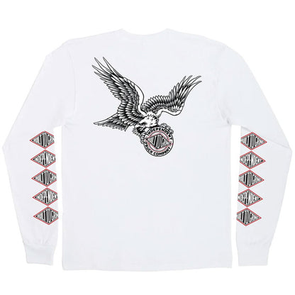 Independent BTG Eagle Long Sleeve T-Shirt - White