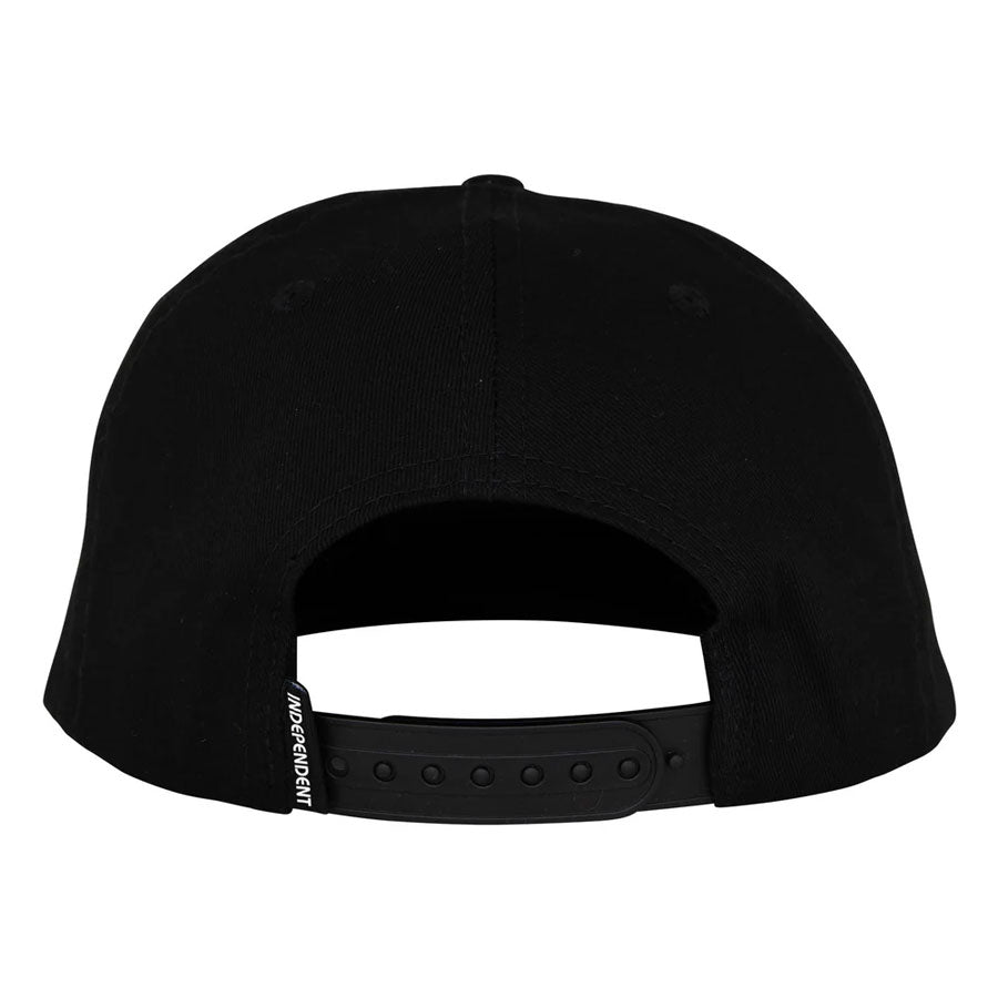 Independent Bar Logo Snapback - Black