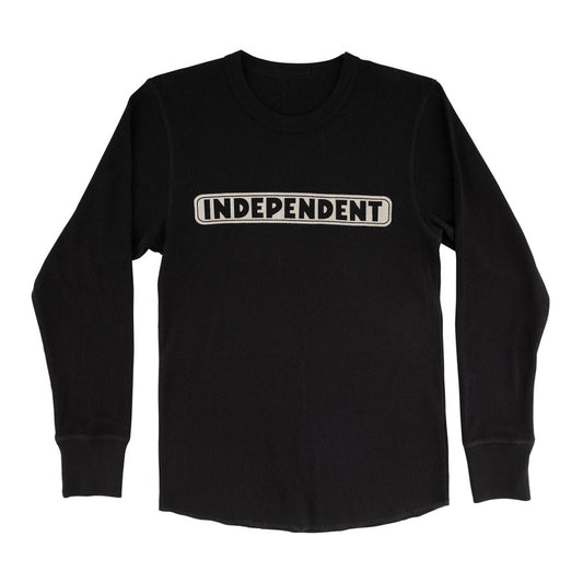 Independent Bar Logo Thermal Top Black