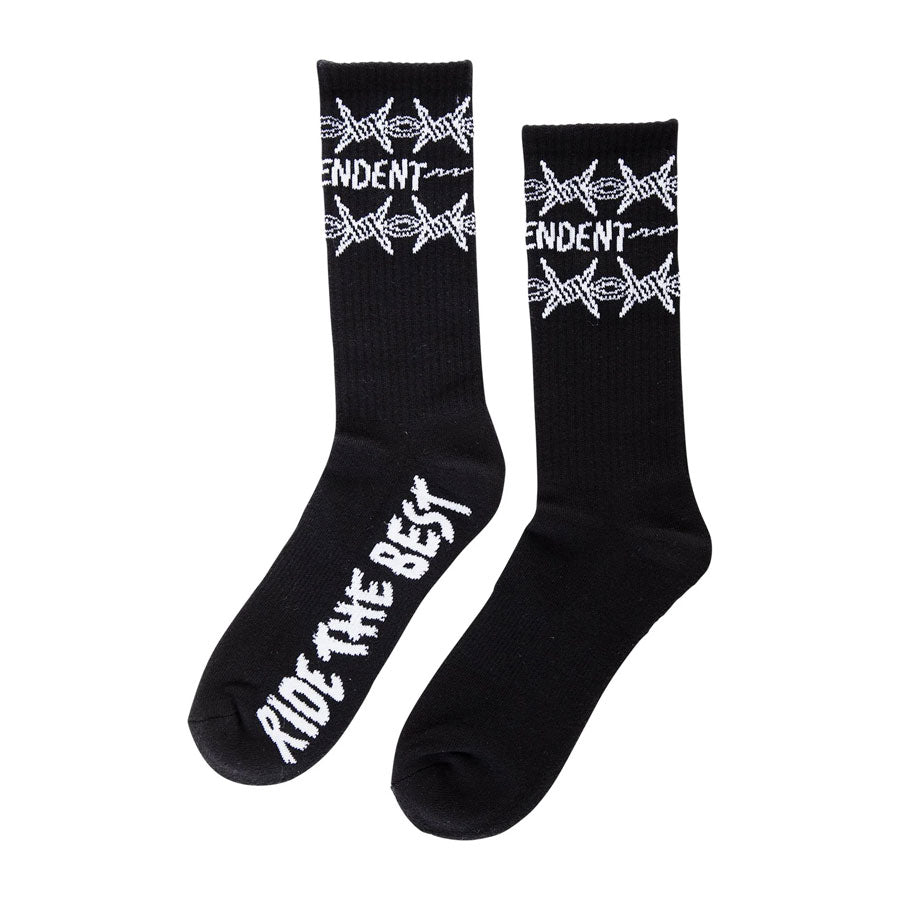 Independent Bratrud Notebook Sock Black