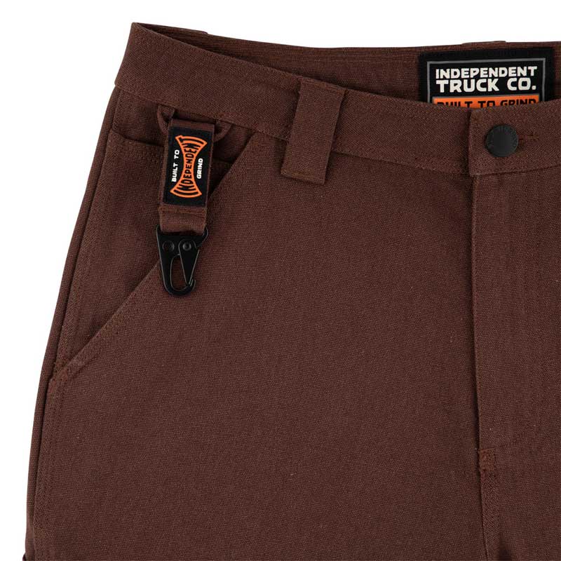 Independent Built To Grind Utility Shorts Chocolate