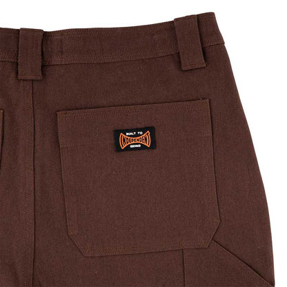 Independent Built To Grind Utility Shorts Chocolate