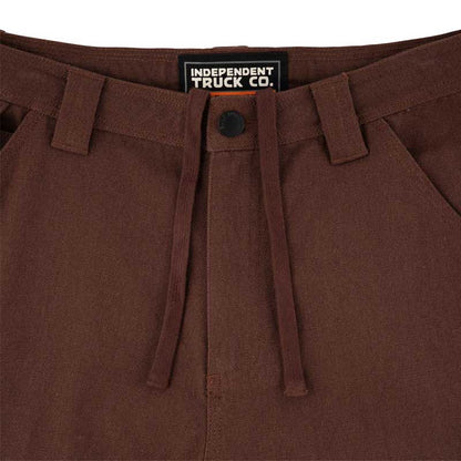 Independent Built To Grind Utility Shorts Chocolate