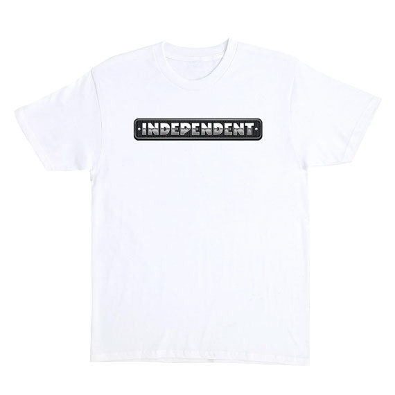 Independent Chrome Bar T-Shirt White