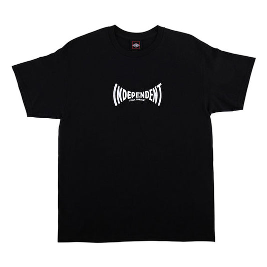Independent Embroidered Span T-Shirt Black