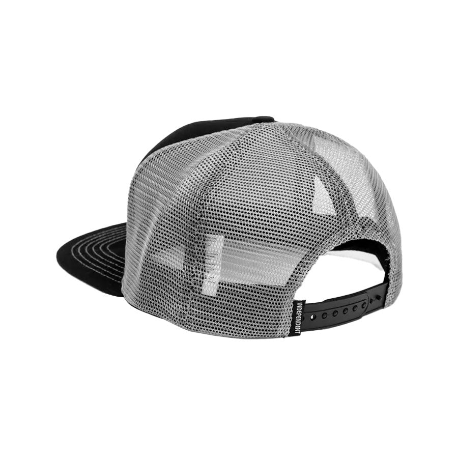 Independent Mesh Trucker Span - Black/Grey