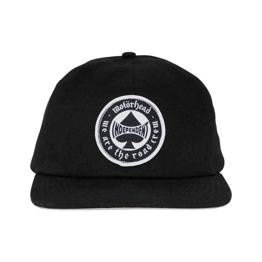 Independent Motorhead Spade Hat Black