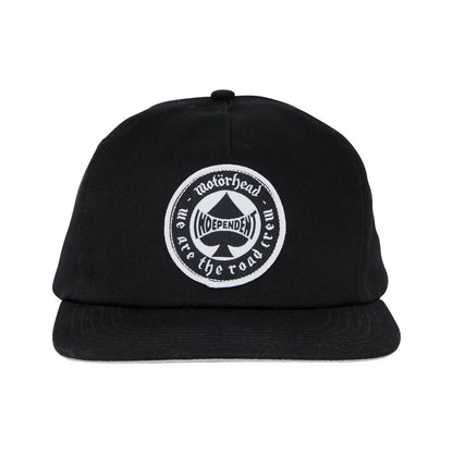 Independent Motorhead Spade Hat Black