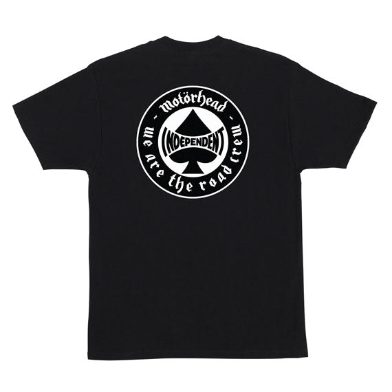 Independent Motorhead Spade T-Shirt Black