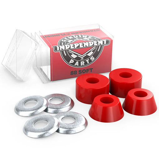 Independent STG11 Cylinder Red Soft Bushings