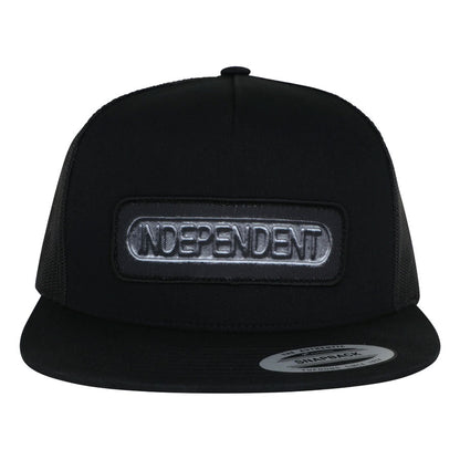 Independent Sand Cast Snapback Black