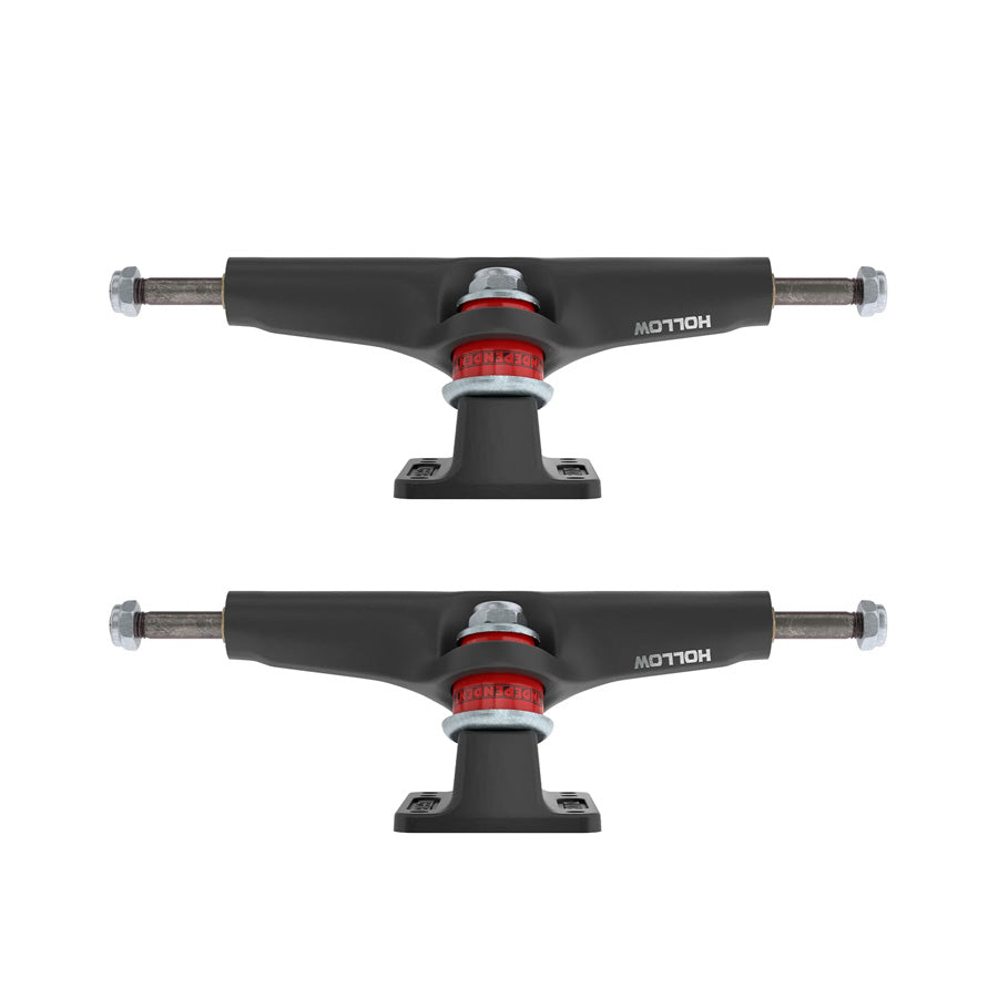 Independent Stage IV Hollow Full Bar Black Trucks