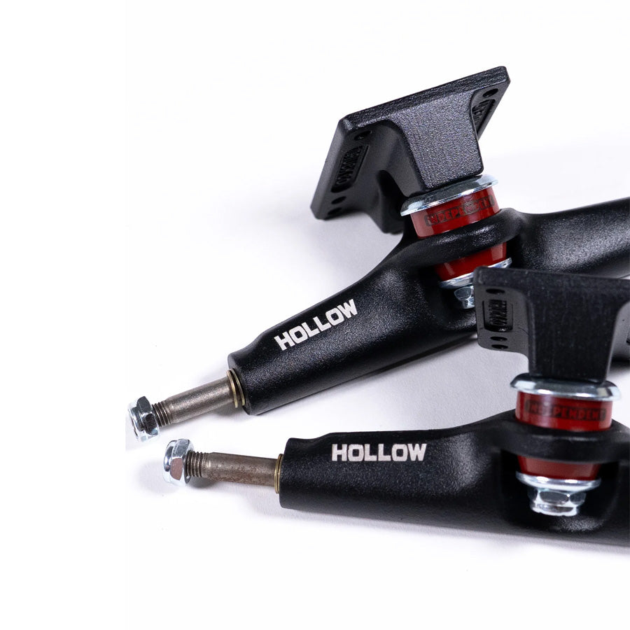 Independent Stage IV Hollow Full Bar Black Trucks