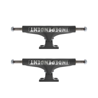 Independent Stage IV Hollow Full Bar Black Trucks