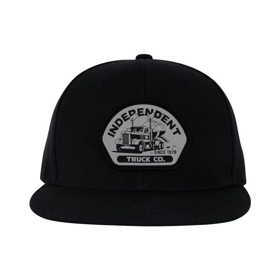 Independent Trucking Snapback Hat Black