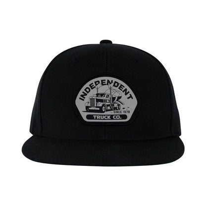 Independent Trucking Snapback Hat Black