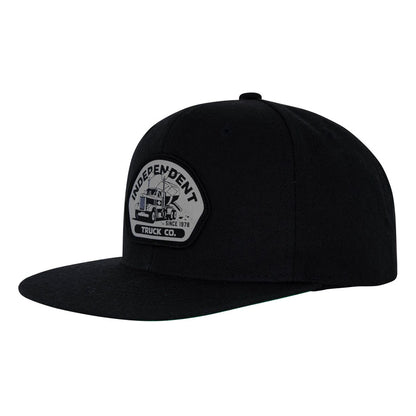 Independent Trucking Snapback Hat Black
