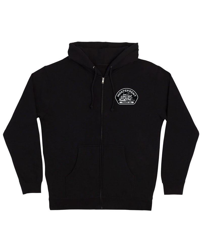 Independent Trucking Zip Hoodie Black