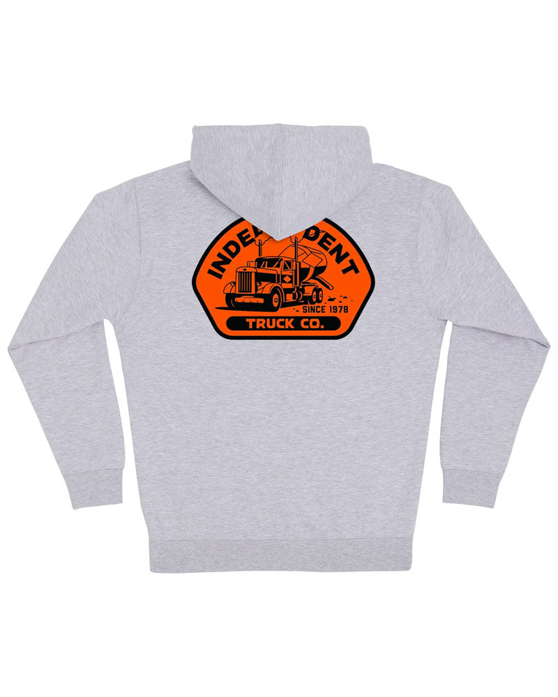 Independent Trucking Zip Hoodie Grey Heather