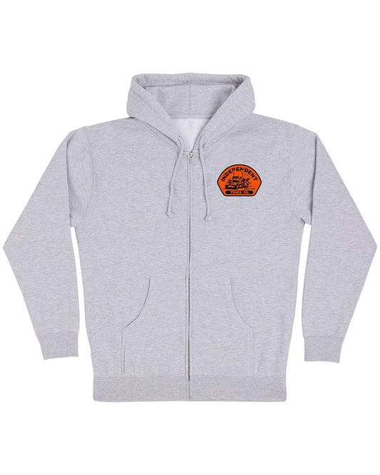 Independent Trucking Zip Hoodie Grey Heather