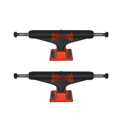 Independent Trucks Stage XI Splatter Span Black/Ano Red