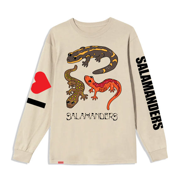 Jacuzzi Salamander Long Sleeve T-Shirt - Sand