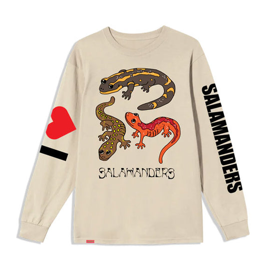Jacuzzi Salamander Long Sleeve T-Shirt - Sand