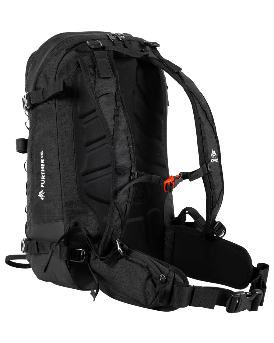 Jones Bag Dscnt Further 25L Pack Stealth Black 2025 – The Source